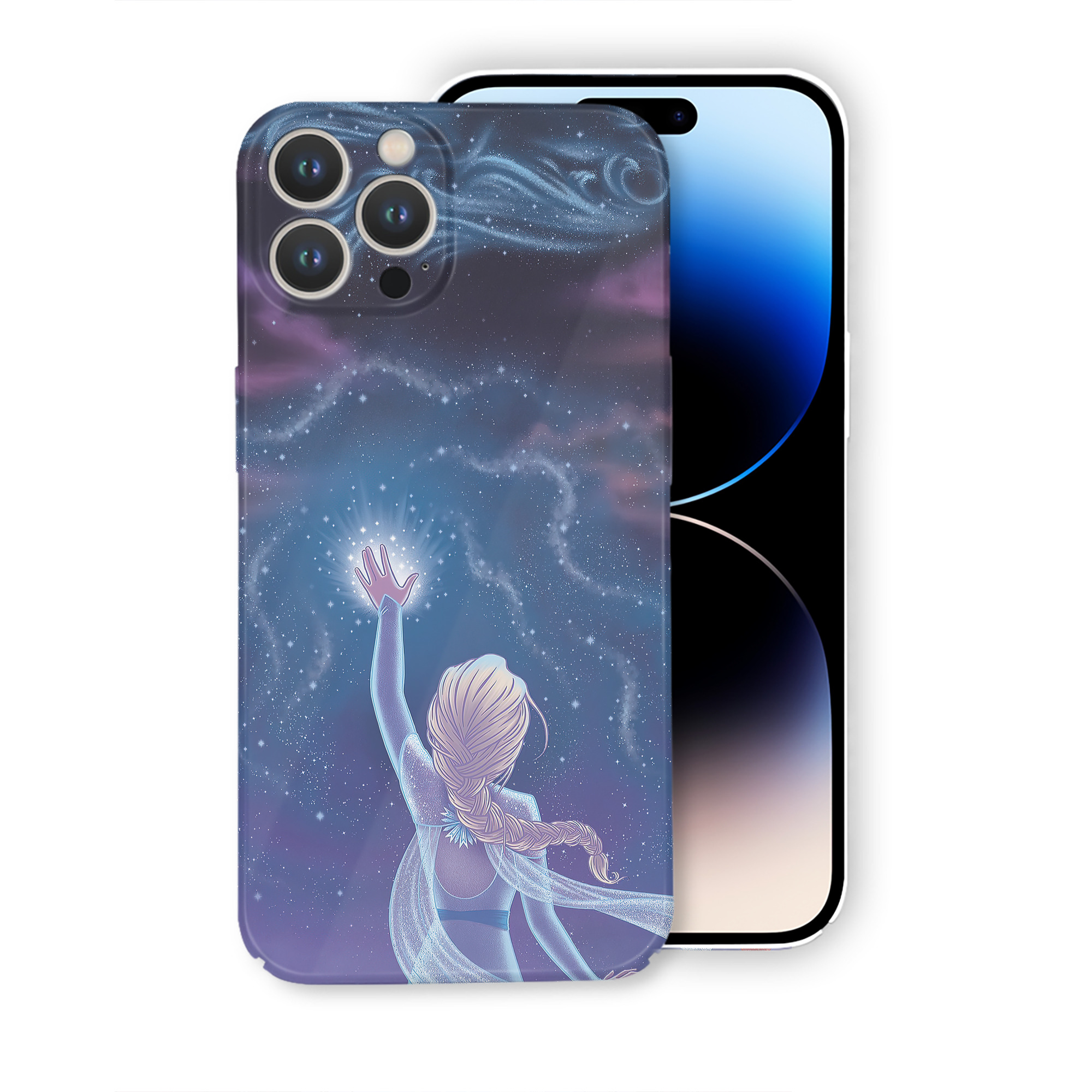 （画像用） アナと雪の女王 アンナ エルサ Frozen Anna Elsa 【iPhone 14シリーズ対応】ハードケース